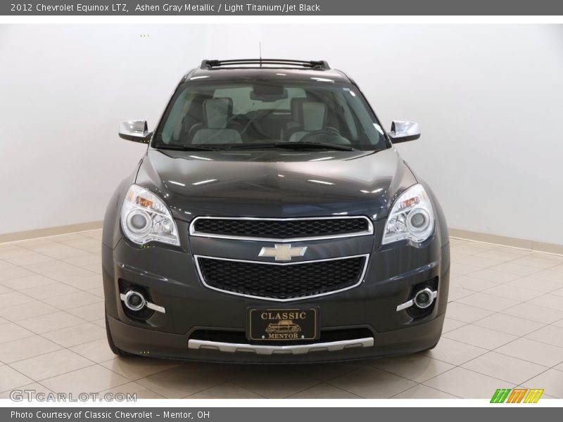 Ashen Gray Metallic / Light Titanium/Jet Black 2012 Chevrolet Equinox LTZ