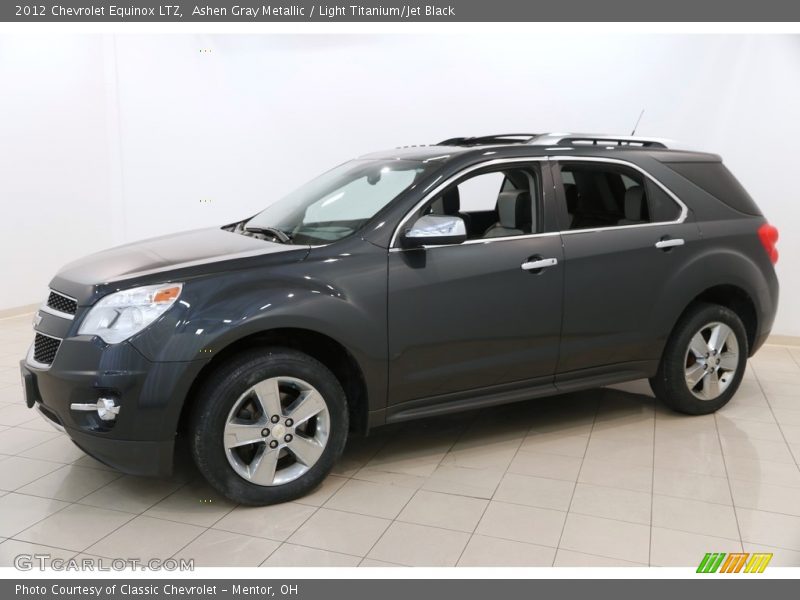 Ashen Gray Metallic / Light Titanium/Jet Black 2012 Chevrolet Equinox LTZ