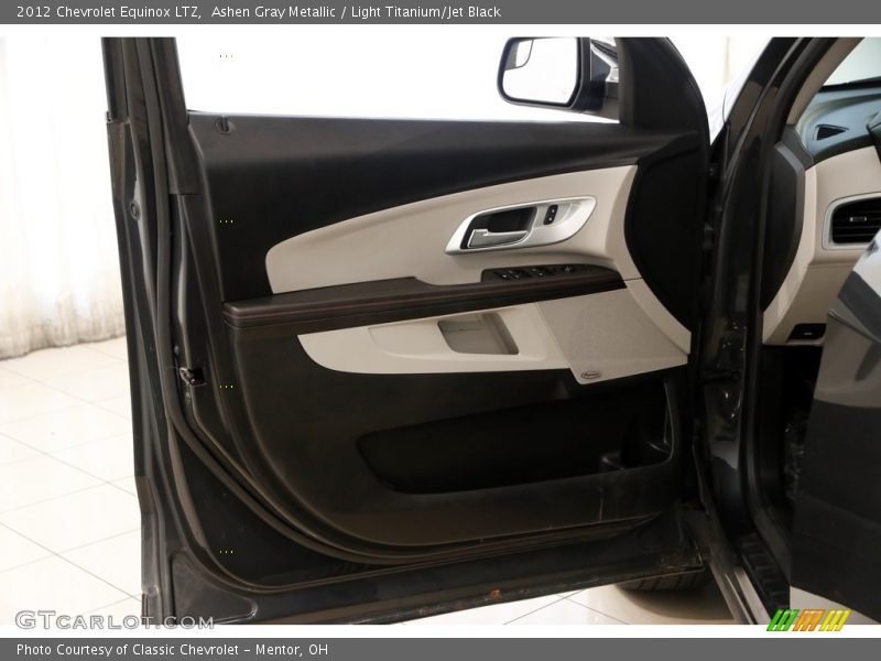 Ashen Gray Metallic / Light Titanium/Jet Black 2012 Chevrolet Equinox LTZ