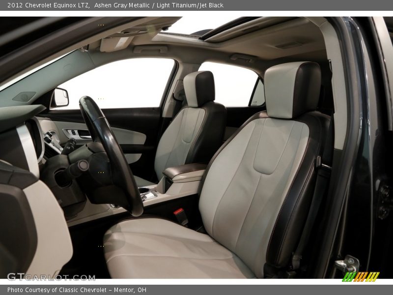 Ashen Gray Metallic / Light Titanium/Jet Black 2012 Chevrolet Equinox LTZ