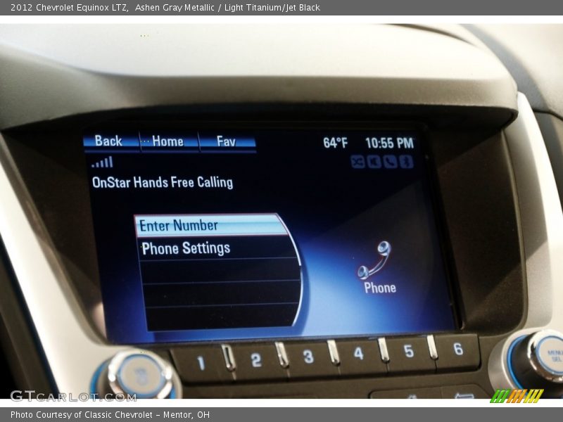 Ashen Gray Metallic / Light Titanium/Jet Black 2012 Chevrolet Equinox LTZ