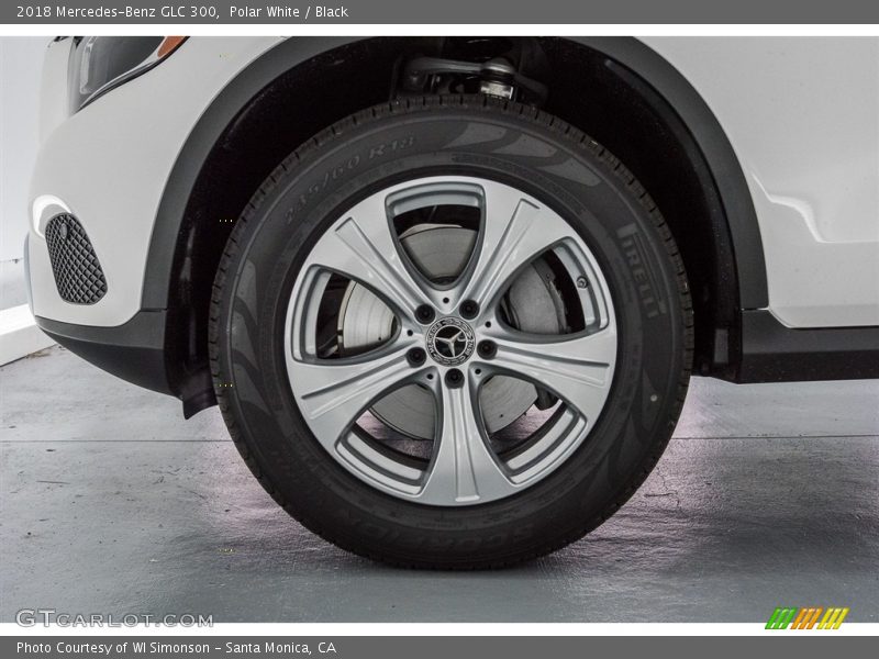 Polar White / Black 2018 Mercedes-Benz GLC 300