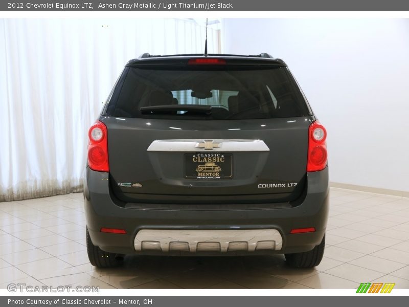 Ashen Gray Metallic / Light Titanium/Jet Black 2012 Chevrolet Equinox LTZ