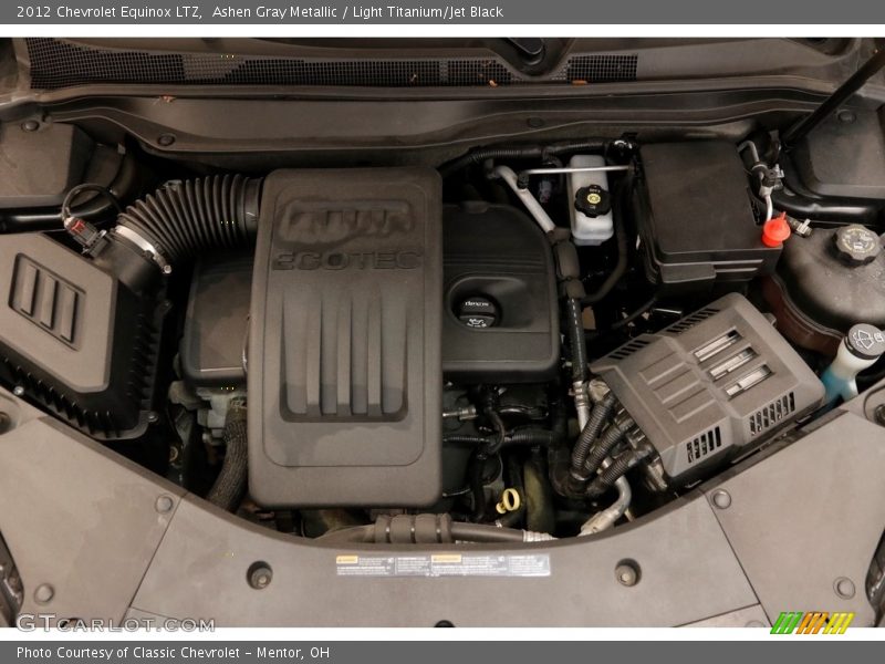 Ashen Gray Metallic / Light Titanium/Jet Black 2012 Chevrolet Equinox LTZ
