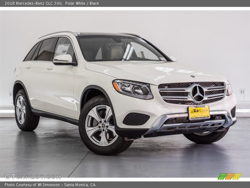 Polar White / Black 2018 Mercedes-Benz GLC 300