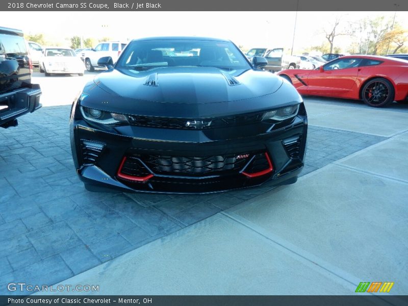 Black / Jet Black 2018 Chevrolet Camaro SS Coupe