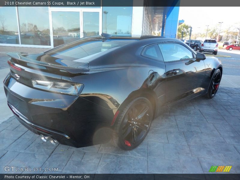 Black / Jet Black 2018 Chevrolet Camaro SS Coupe