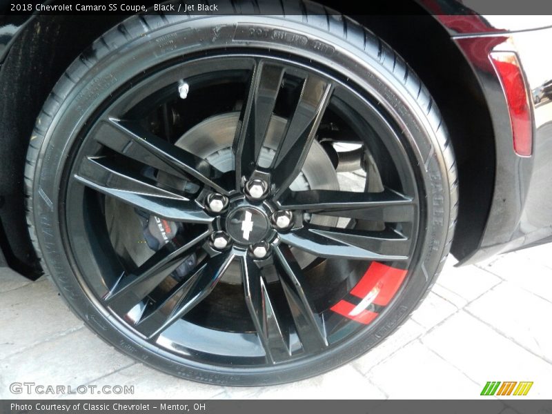 Black / Jet Black 2018 Chevrolet Camaro SS Coupe