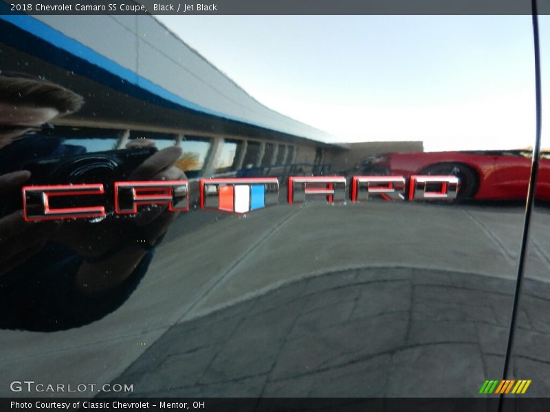 Black / Jet Black 2018 Chevrolet Camaro SS Coupe