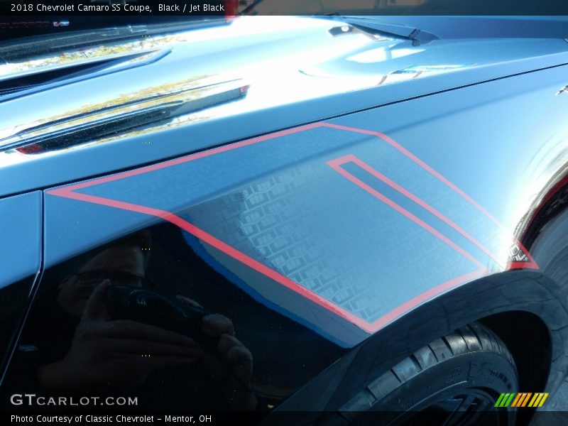 Black / Jet Black 2018 Chevrolet Camaro SS Coupe