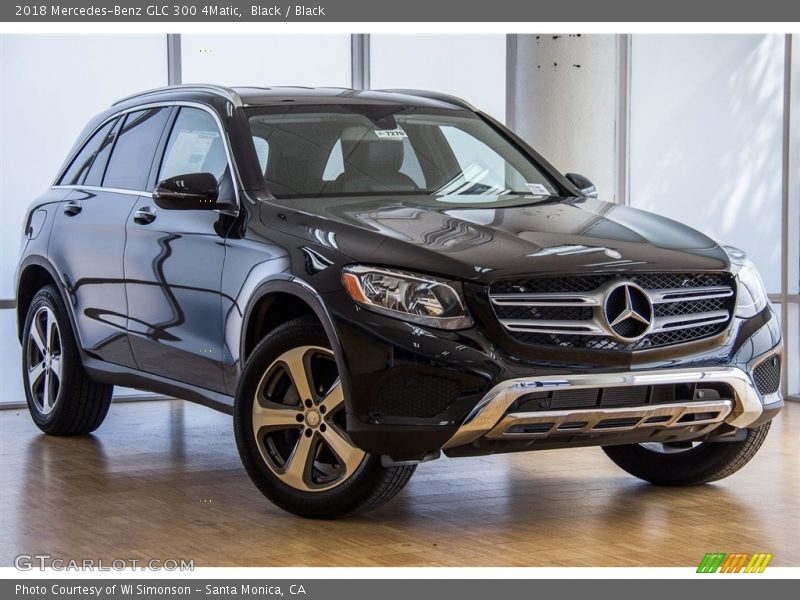 Black / Black 2018 Mercedes-Benz GLC 300 4Matic
