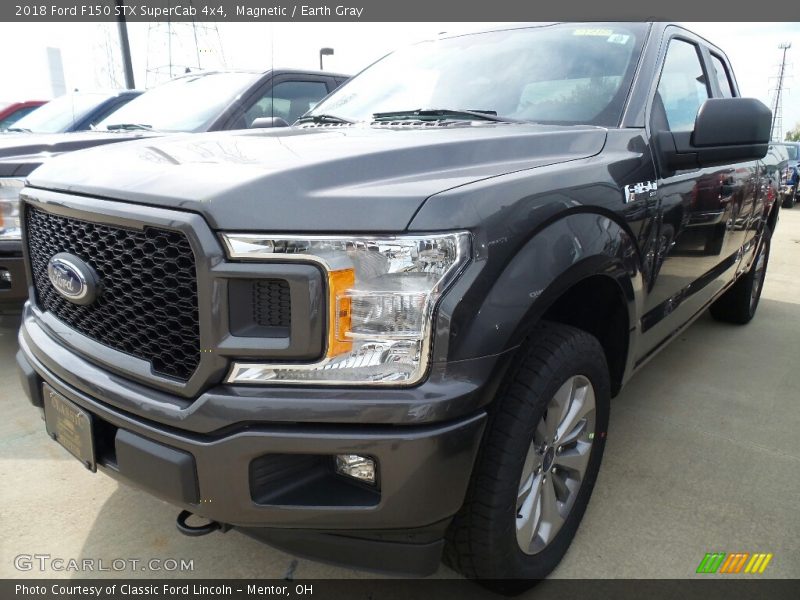 Magnetic / Earth Gray 2018 Ford F150 STX SuperCab 4x4