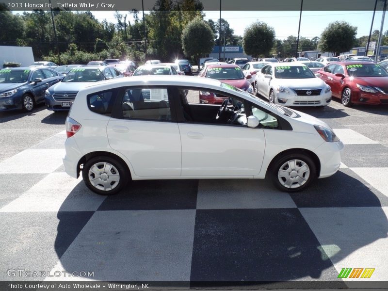 Taffeta White / Gray 2013 Honda Fit