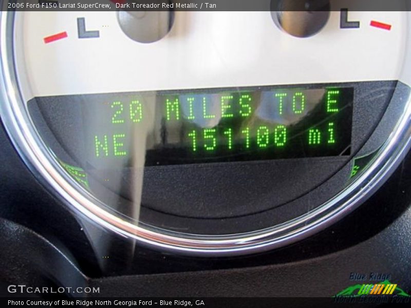 Dark Toreador Red Metallic / Tan 2006 Ford F150 Lariat SuperCrew