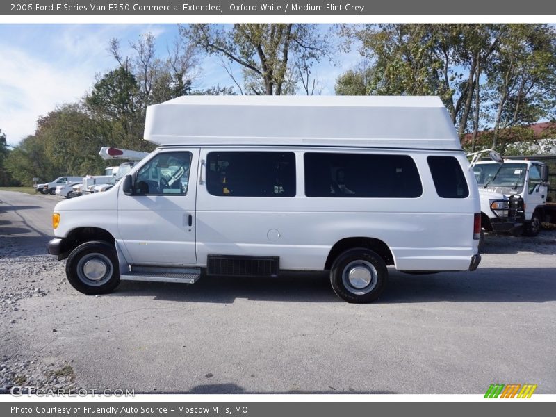 Oxford White / Medium Flint Grey 2006 Ford E Series Van E350 Commercial Extended