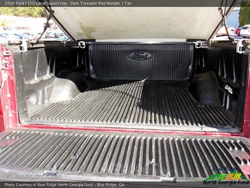 Dark Toreador Red Metallic / Tan 2006 Ford F150 Lariat SuperCrew