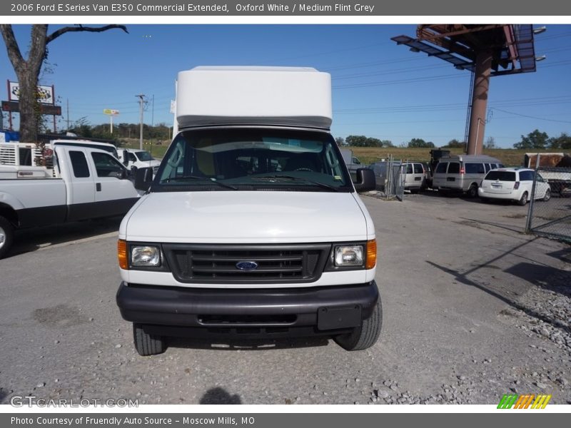 Oxford White / Medium Flint Grey 2006 Ford E Series Van E350 Commercial Extended