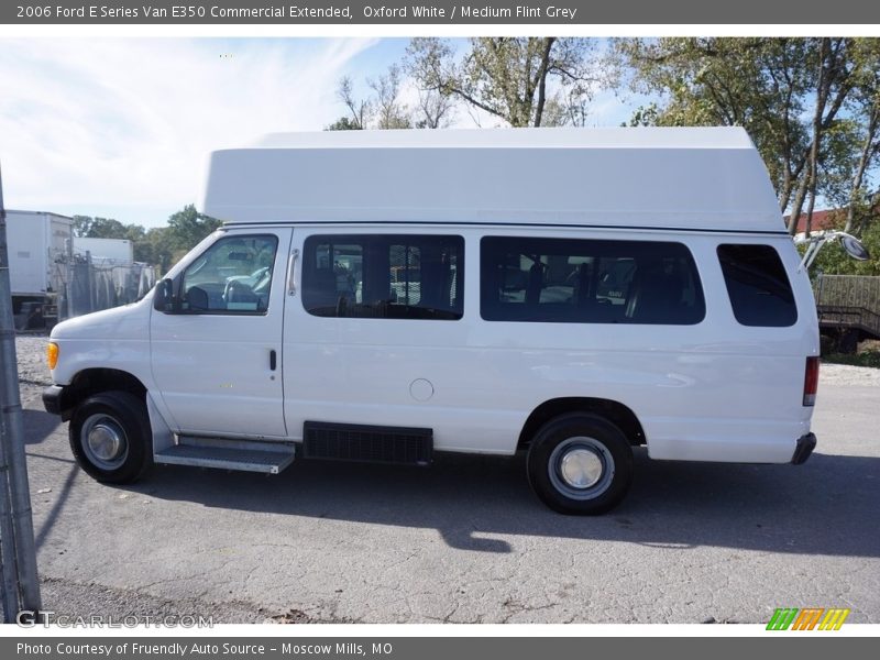 Oxford White / Medium Flint Grey 2006 Ford E Series Van E350 Commercial Extended