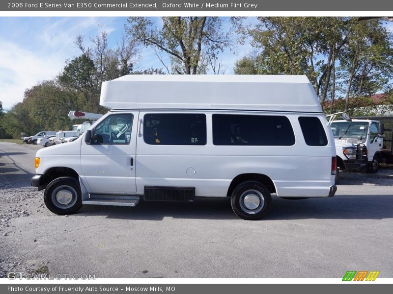 Oxford White / Medium Flint Grey 2006 Ford E Series Van E350 Commercial Extended