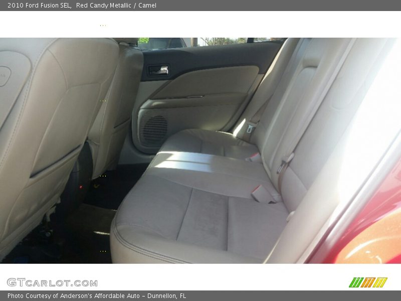 Red Candy Metallic / Camel 2010 Ford Fusion SEL