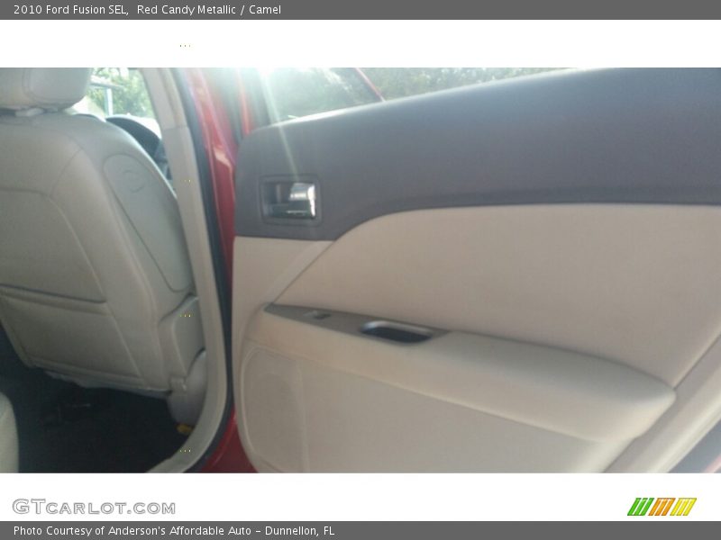 Red Candy Metallic / Camel 2010 Ford Fusion SEL