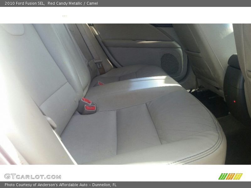 Red Candy Metallic / Camel 2010 Ford Fusion SEL