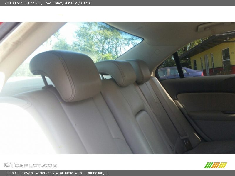 Red Candy Metallic / Camel 2010 Ford Fusion SEL