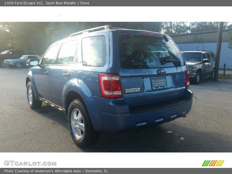 Sport Blue Metallic / Stone 2009 Ford Escape XLS