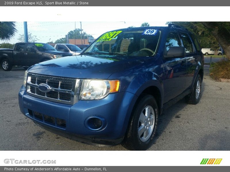 Sport Blue Metallic / Stone 2009 Ford Escape XLS