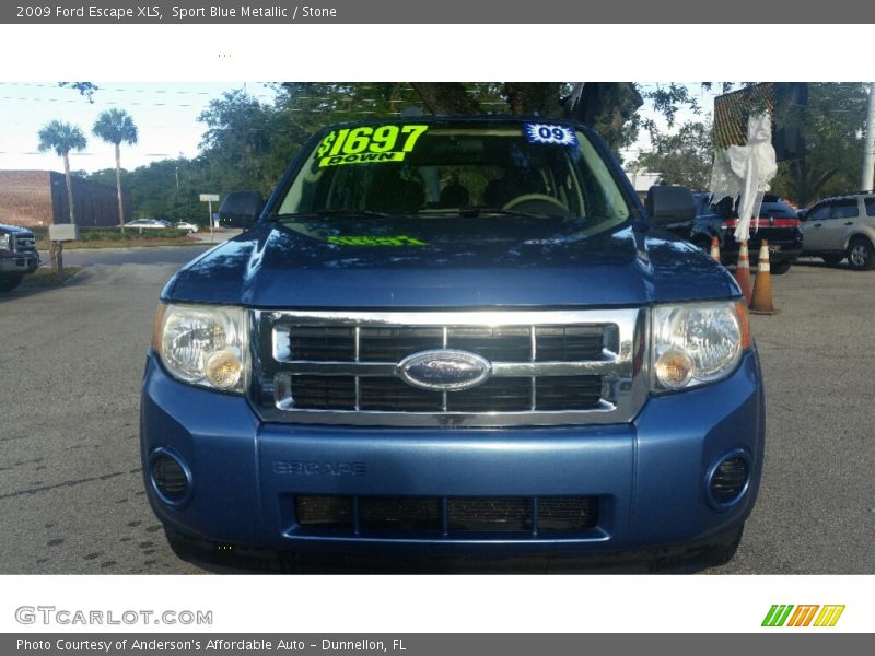 Sport Blue Metallic / Stone 2009 Ford Escape XLS