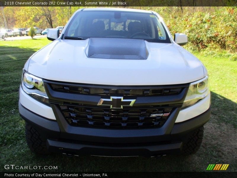 Summit White / Jet Black 2018 Chevrolet Colorado ZR2 Crew Cab 4x4