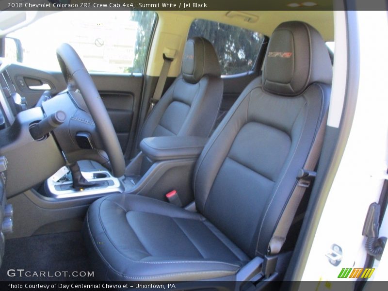 Front Seat of 2018 Colorado ZR2 Crew Cab 4x4
