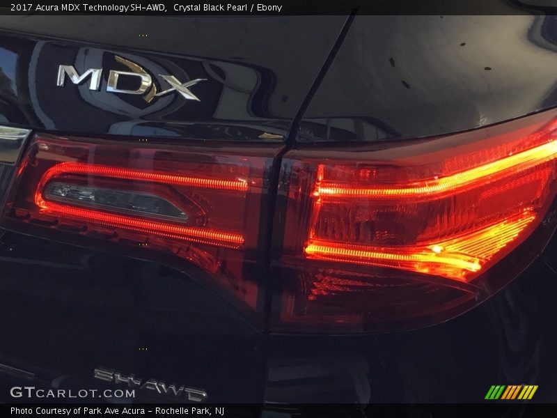 Crystal Black Pearl / Ebony 2017 Acura MDX Technology SH-AWD