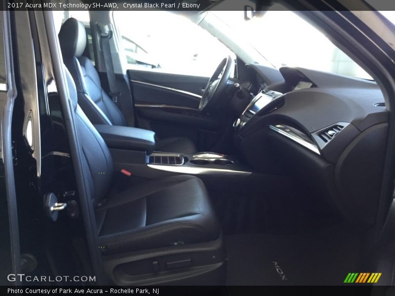 Crystal Black Pearl / Ebony 2017 Acura MDX Technology SH-AWD
