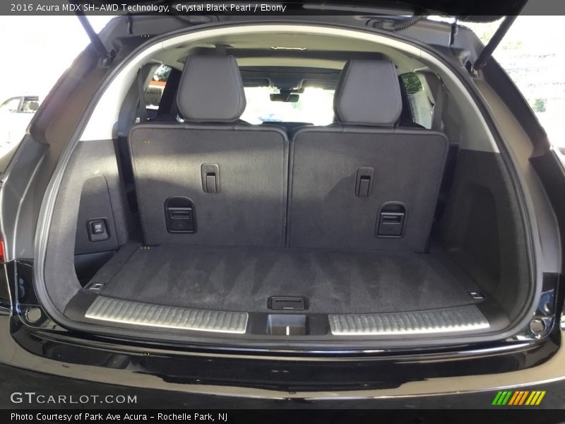 Crystal Black Pearl / Ebony 2016 Acura MDX SH-AWD Technology