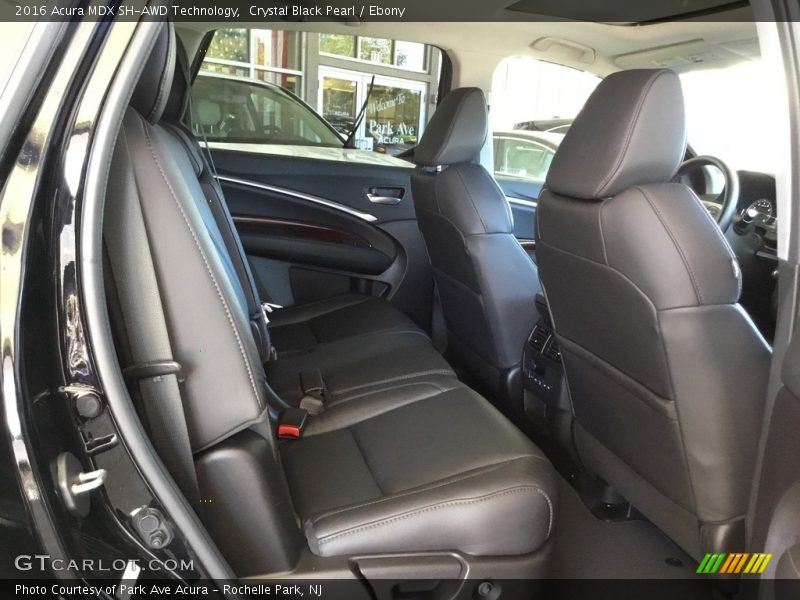 Crystal Black Pearl / Ebony 2016 Acura MDX SH-AWD Technology