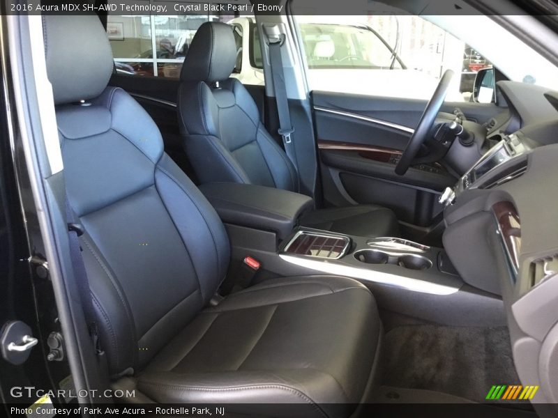 Crystal Black Pearl / Ebony 2016 Acura MDX SH-AWD Technology
