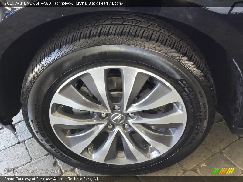 Crystal Black Pearl / Ebony 2016 Acura MDX SH-AWD Technology