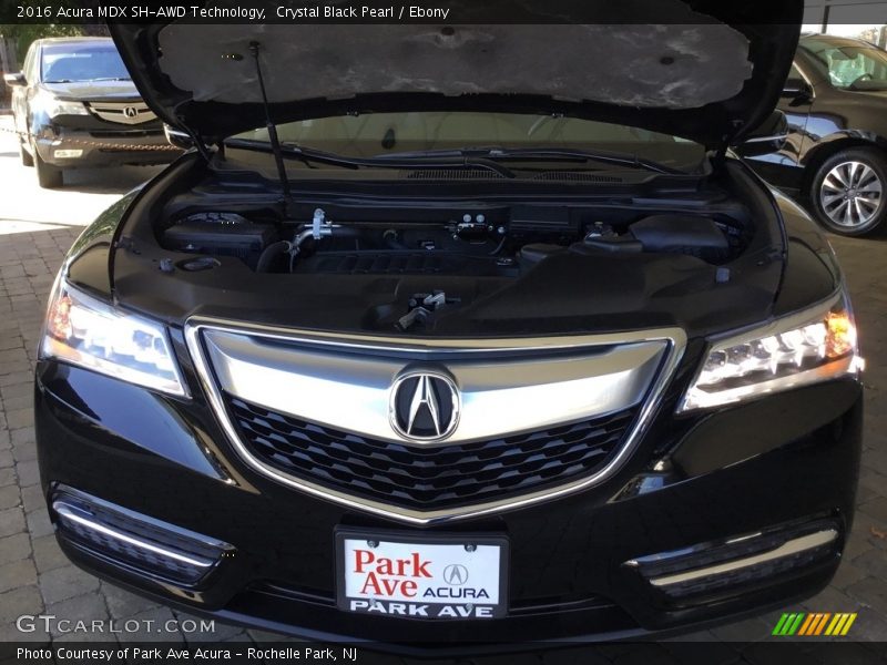Crystal Black Pearl / Ebony 2016 Acura MDX SH-AWD Technology