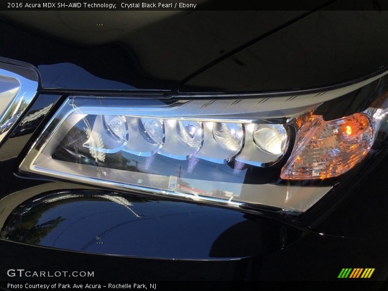 Crystal Black Pearl / Ebony 2016 Acura MDX SH-AWD Technology