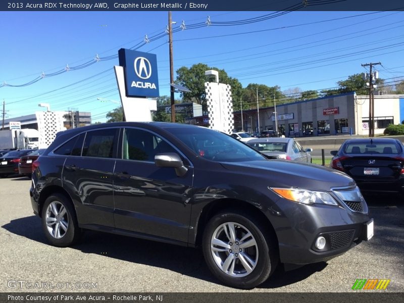 Graphite Luster Metallic / Ebony 2013 Acura RDX Technology AWD