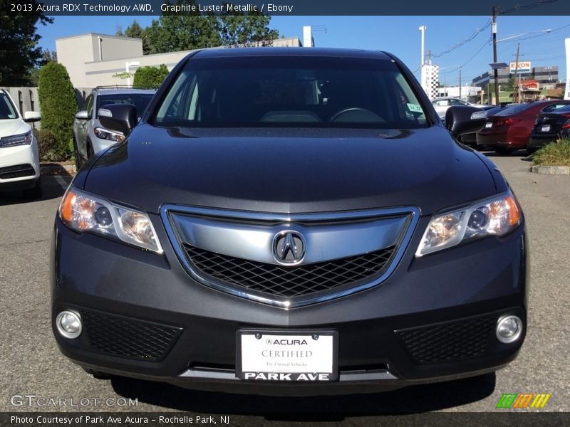 Graphite Luster Metallic / Ebony 2013 Acura RDX Technology AWD