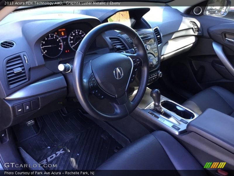 Graphite Luster Metallic / Ebony 2013 Acura RDX Technology AWD