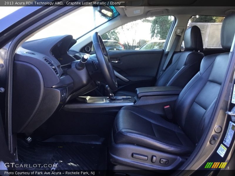 Graphite Luster Metallic / Ebony 2013 Acura RDX Technology AWD