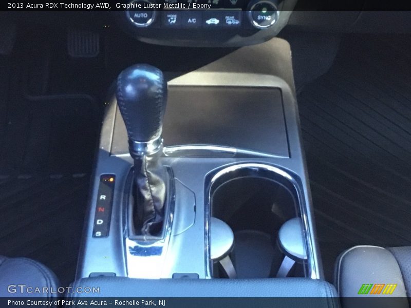 Graphite Luster Metallic / Ebony 2013 Acura RDX Technology AWD