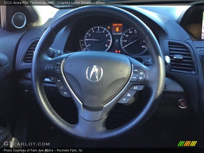 Graphite Luster Metallic / Ebony 2013 Acura RDX Technology AWD