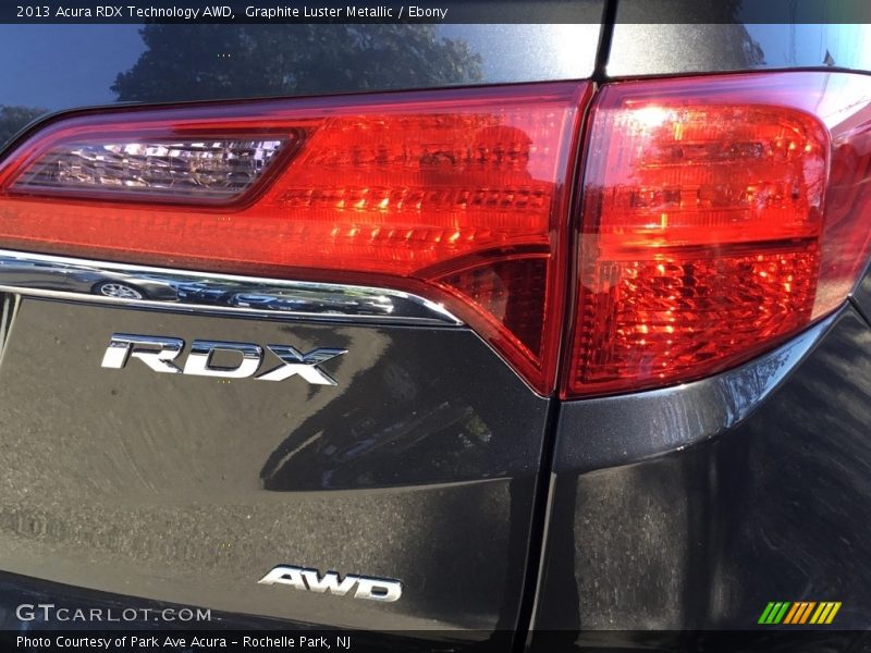 Graphite Luster Metallic / Ebony 2013 Acura RDX Technology AWD