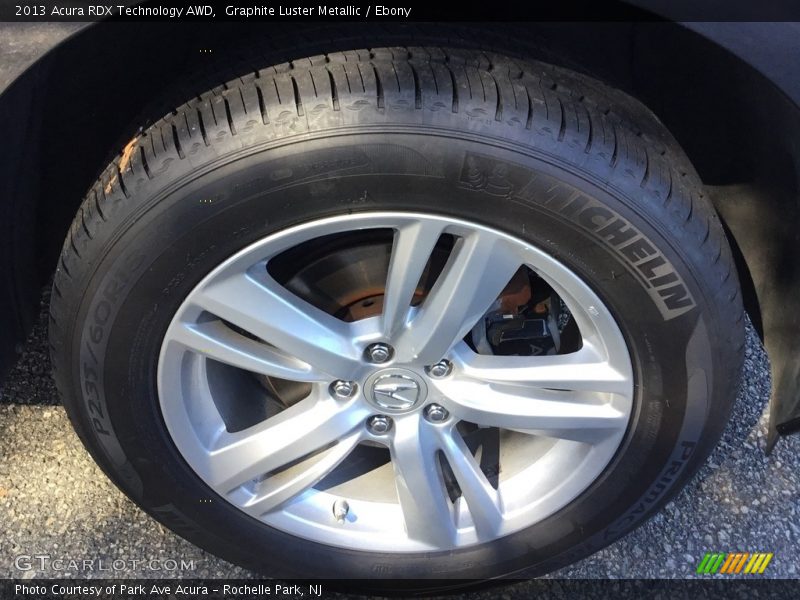 Graphite Luster Metallic / Ebony 2013 Acura RDX Technology AWD