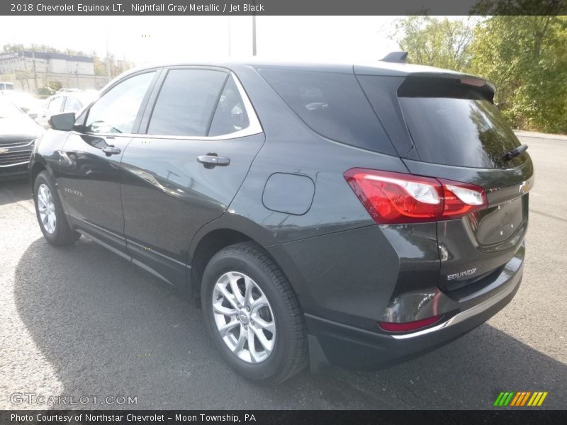 Nightfall Gray Metallic / Jet Black 2018 Chevrolet Equinox LT