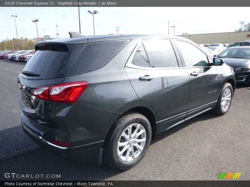 Nightfall Gray Metallic / Jet Black 2018 Chevrolet Equinox LT